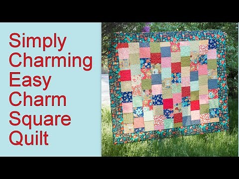Simply Charming Easy Charm Square Quilt
