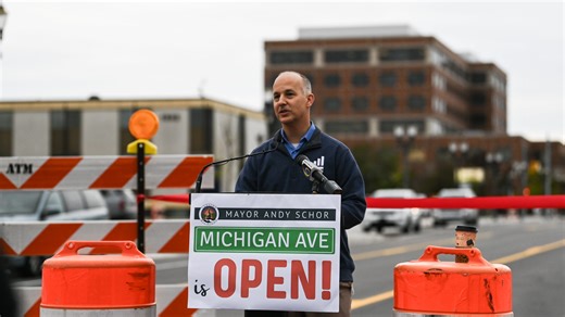 After 2 years, $14 million, Michigan Ave. reconstruction in Lansing done