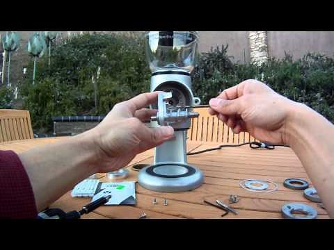 Kitchenaid Proline Grinder Mazzer Mini Burr Conversion kit.MP4
