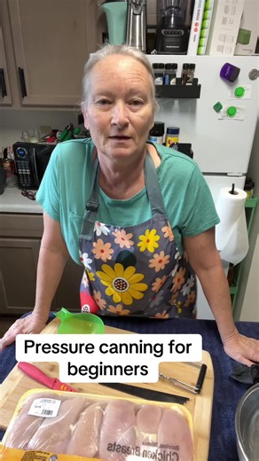 Pressure canning chicken for beginners (step-by-step)
