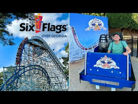 Six Flags Over Georgia Vlog June 2023