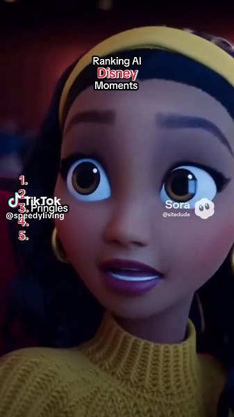 Ranking AI Disney moments. Follow for more! #trailers #AI #disney #ranking #comedy