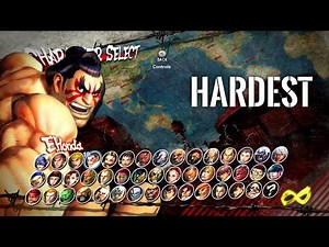 SUPER Street Fighter 4 ARCADE Edition | ULTRA SSFIV Version | E HONDA | HARDEST | 4K 60FPS