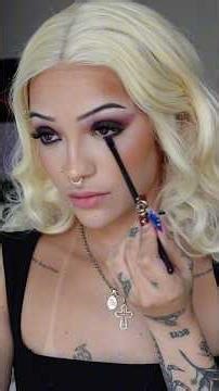 Chucky's bride makeup! 💋 #halloweenmakeup #halloweenmakeup #makeuptutorial