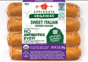 Products - Dinner Sausage - Organic Sweet Italian Sausage - Applegate