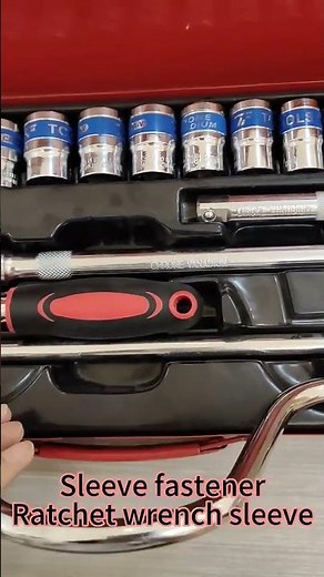 The Real Hand Tool Essential: Complete Socket Wrench Set for Professional Workshops