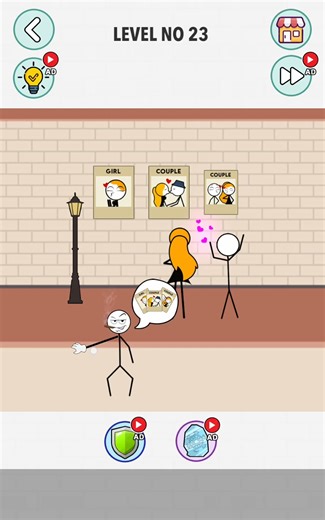 “Stick Robber Level 23 🔥 Can YOU Outsmart the Guards? 😱💡”