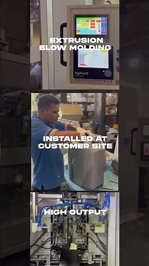 Extrusion Blow Molding Machine Installation | HiTech Machinery