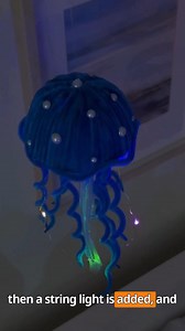 4K views · 19 reactions | DIY Jellyfish Lamp Tutorial #diy #jellyfish #lighting #design #decor | Cosplay Beauty | Facebook