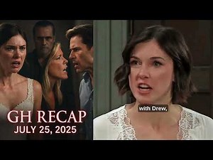 🔥 General Hospital Recap July 25, 2025 Willow Explodes, Lucas vs Carly, & Marco’s Dangerous Choice!