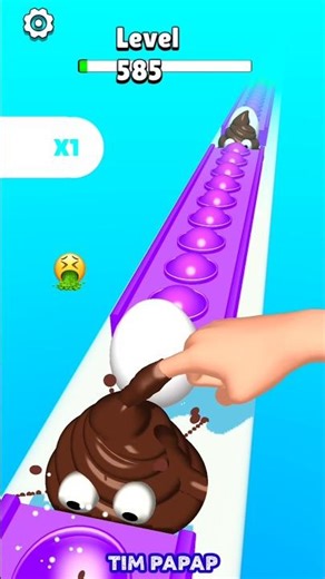 Low to Fast Happy Pop Run Level - 585 #funnygameplay #viralshorts #games #ytshots #tiktokgame