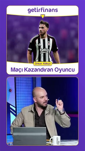 Beşiktaş’ın en doğru pas opsiyonu, en doğru pas istasyonu ve en güvenilir pasörü Orkun Kökçü