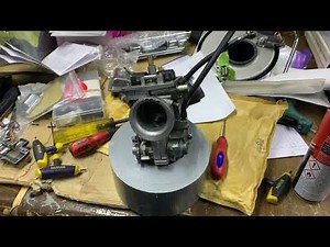 Mikuni HSR42 HSR45 float height setting with gauge to 18mm easy with gauge @CustomCruisersLimited