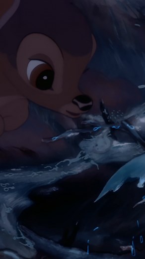Dreams bloom like wildflowers in the rain. 🌧️ Stream Walt Disney Animation Studios' Bambi on Disney . | Disney
