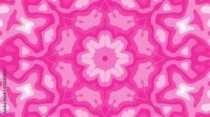 Pink Paradise: A Mesmerizing Kaleidoscope Journey, Dive into a world of mesmerizing visuals with our 'Pink Paradise' Kaleidoscope Background! Perfect for events, VJ sets, or artistic projects.