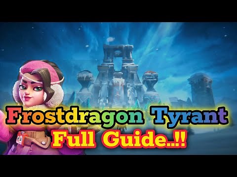 Frostdragon Tyrant Full Guide | Best Strategies, Crystal Skills & Tips (Whiteout Survival)