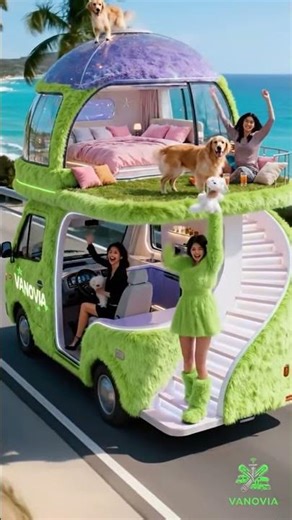 Luxury on Wheels: The Ultimate Triple Deck RV of the Future #dreamrv #nextgenrv