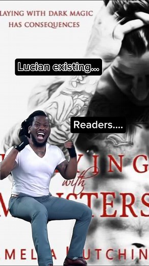 Lucian just trying to exist… #playingwithmonsters #ameliahutchins #spicyfantasybooks #bookstagram | Amelia Hutchins