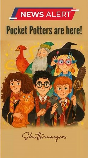 Pocket Potters Are Here! | Illustrated Harry Potter Collectibles for Fans