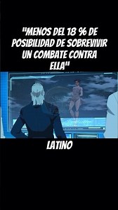 Mark has no chance of surviving against Anissa (Latin American Spanish)