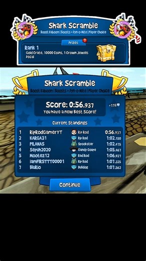 Shark Scramble 🦈| Beach Buggy Racing 2 Tournament gameplay 🚀 #bbr2 #bbr2tournament