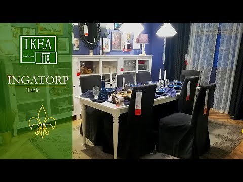 IKEA Ingatorp Dining Table - How To Assemble