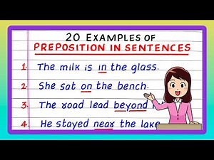 20 Preposition Sentences | Examples of Preposition Sentences