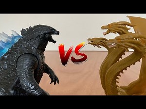Godzilla vs King Ghidorah Stop Motion