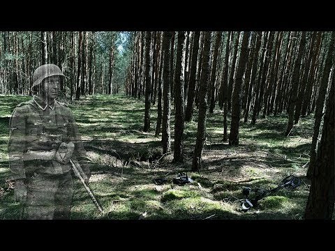 Metal detecting the Berlin woods for WW2 treasure.