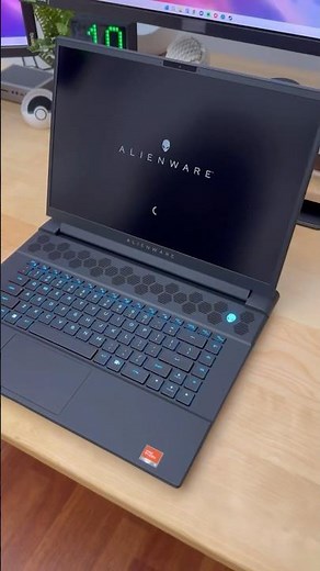 Unboxing the amazing Alienware M16 AMD Advantage™ Laptop 🤩 #amd #alienware #AMDPartner #shorts