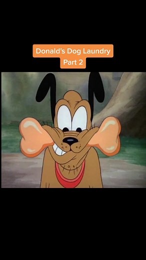 Donald's Dog Laundry 1940 Part 2 #donal #duck #donaldduck #pluto #cartoon #oldcartoons🐸 #disney #fyp #foryou #tiktok