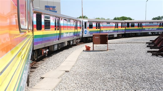 CTA unveils Pride train, special-edition Ventra cards for Pride Month