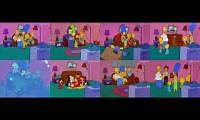 Mix of 8 videos from youtube : All The Simpsons Season 12 Openings and Couch Gags Played at Once