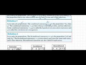 1.1 Propositional Logic