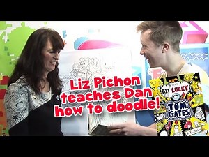 Tom Gates author Liz Pichon teaches Dan how to doodle!