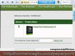 PaperPort Professional 14 Promotional coupon code
