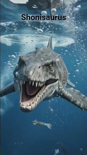 Shonisaurus – The Giant Ruler of the Triassic Seas 🌊🦎