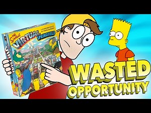 Virtual Springfield’s HUGE Flaw: The In-Universe Simpsons Arcade Games