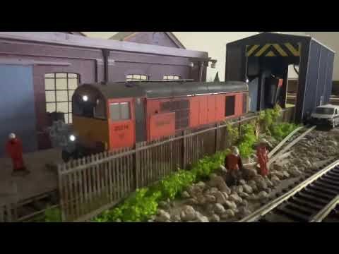 Class 20 BAcHmann test engine sounds and testing lights and testing horns