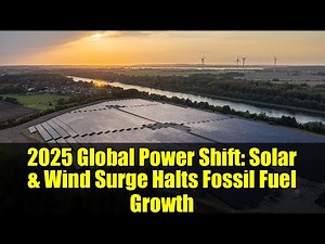 2025 Global Power Shift: Solar & Wind Surge Halts Fossil Fuel Growth | Ember Report Breakdown