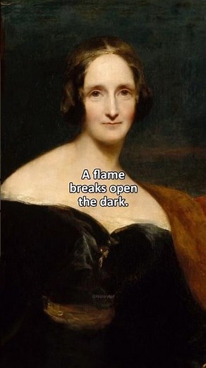 Mary Shelley: The Young Visionary Who Created Frankenstein #maryshelley #historicalart
