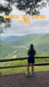 Worlds End State Park, Canyon Vista #oncloud