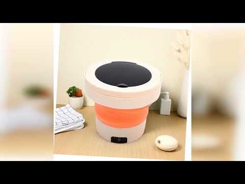Review: Portable Small Washer Portable Washer Machine High-speed Rotation for Travel Camping A...