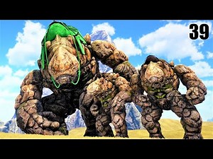 KING OF THE GOLEMS COLOSSUS ROCK ELEMENTAL! | ARK Omega Fjordur | ARK SURVIVAL EVOLVED MODDED E39