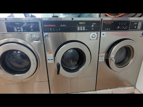 2018 Speed Queen Quantum Washer Extractor // Ultra Wash @ Del Rio Laundromat