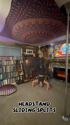 Movement Flow December Inversion Challenge: Super Fit Grandma’s Pole Headstand Fun! 🤸‍♀️🔥