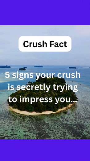 5 signs your crush is secretly trying to impress you…#CrushSigns #secretlover #tryingtoimpress #LoveClues #shorts | Daily Psychology Facts 0.1