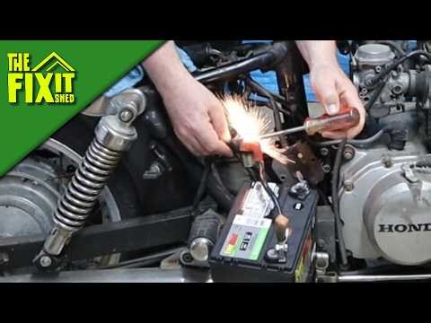 Will #2 1986 Honda Rebel 450 Run? First Start Attempt Goes Sideways | The Fixit Shed