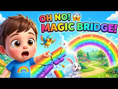 Leo Builds a MAGIC Rainbow Bridge 🌈😱 | Kids Songs & Funny Cartoon 