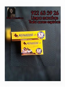 Repardine-A é um creme dermatológico com 4 ação, Desenvolvido para tratar problemas graves da pele. Como: Acnes Severa,Manchas e marcas antigas, Infecções fúngicas,Coceiras e inflamação. Att: Não é um produto claredor mas sim reparador Disponível na nossa loja Entregas Grátis Luanda . Contactos: 922 63 59 26 Wa.me/951936829 | Preta Cosméticos